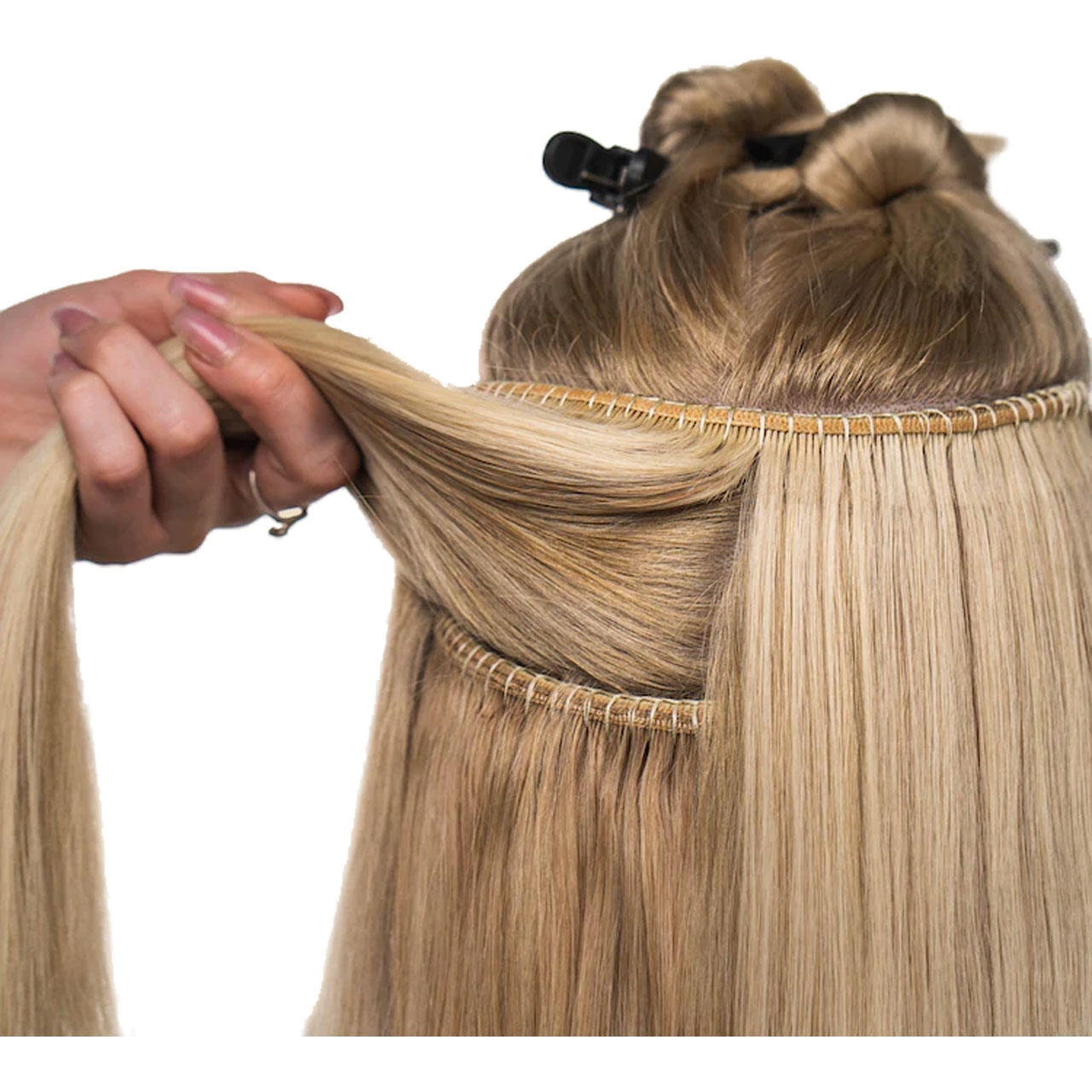 Hair Extensions 18in newest hand tied wefts