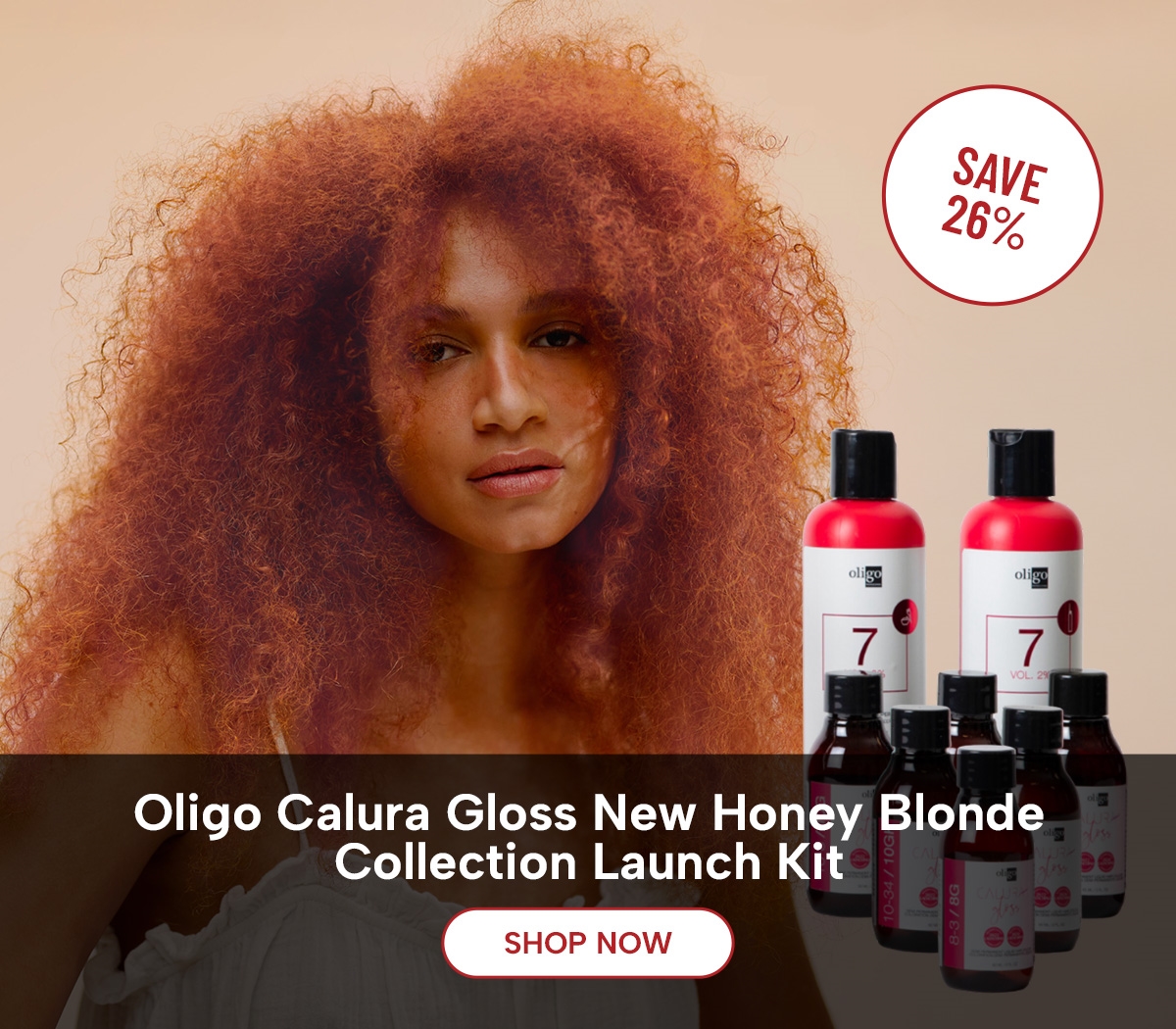 MarApr25 Oligo Calura Honey Blonde Launch Kit