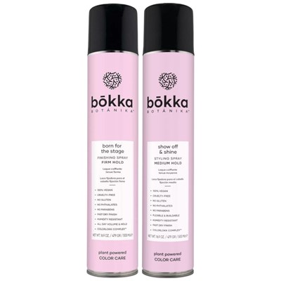 bōkka BOTÁNIKA Tickled Pink Hairspray Duo Offer 2 pc.