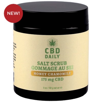 Earthly Body CBD DAILY SALT SCRUB 5 Fl. Oz.