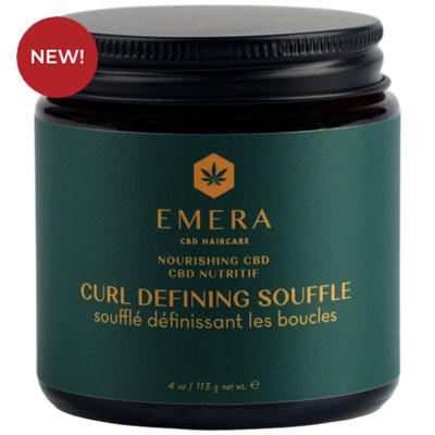 EMERA Nourishing CBD Curl Defining Souffle 4 Fl. Oz.