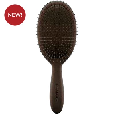 Framar Dark Academia Detangle Brush - Mahogany