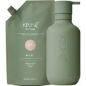 Keune So Pure Polish Shampoo Refill + Bottle 2 pc.