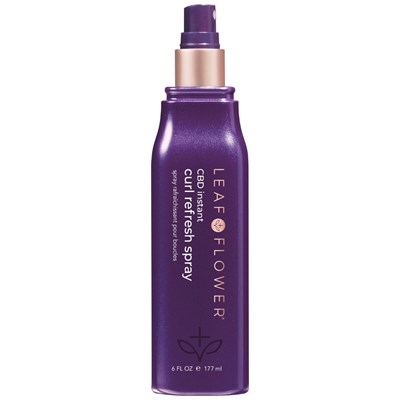 LEAF & FLOWER CBD Instant Curl Refresh Spray 6 Fl. Oz.