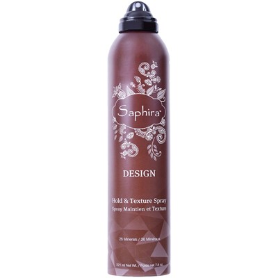 Saphira Hold & Texture Hairspray STATION 7.8 Fl. Oz.