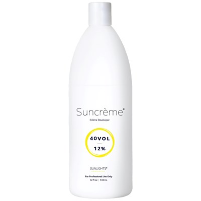 Sunlights Suncrème Crème Developer 40VOL 12% Liter